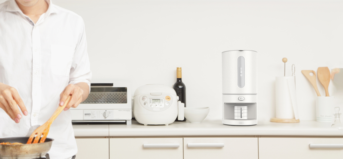 米江湖智能米桶 米江湖智能米桶