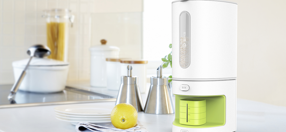 米江湖智能米桶 米江湖智能米桶